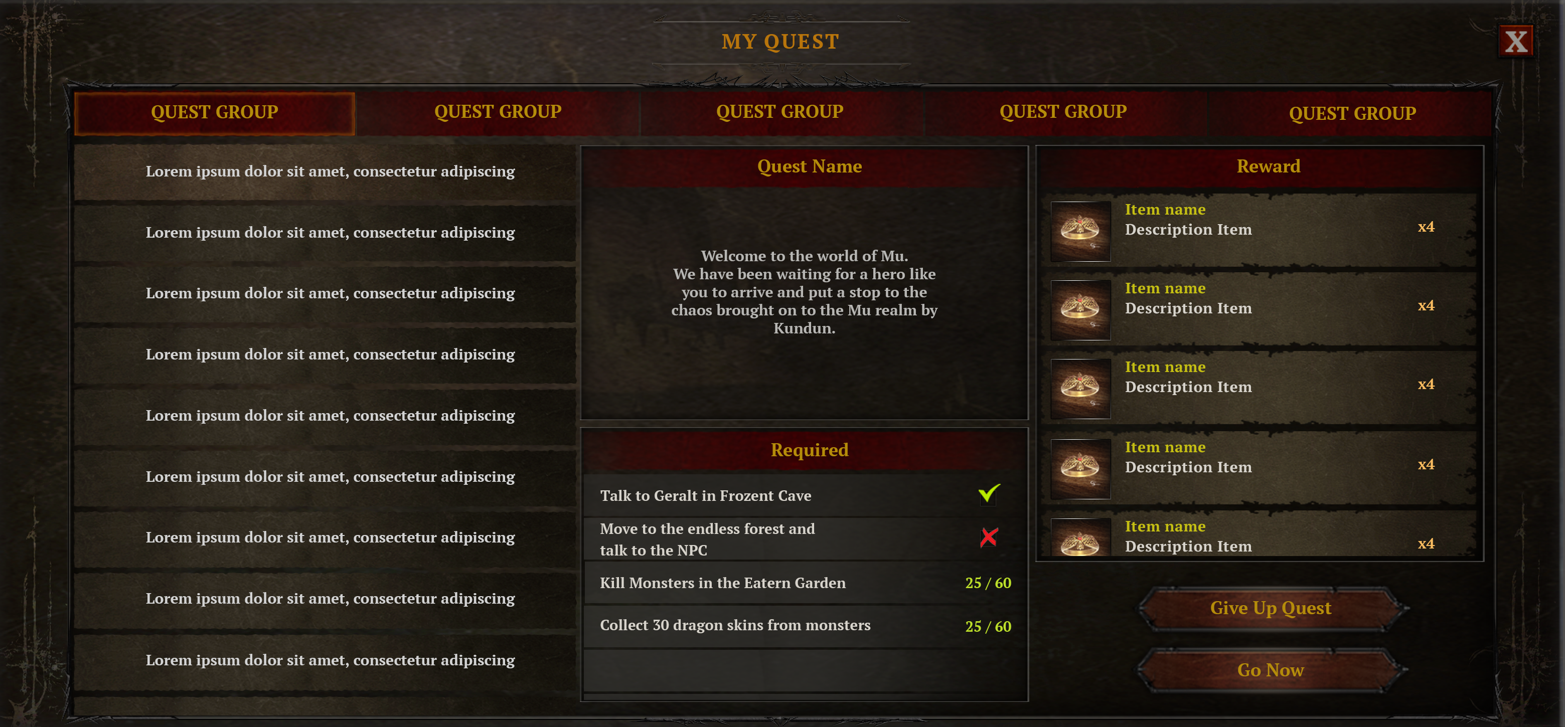 My Quest Copy