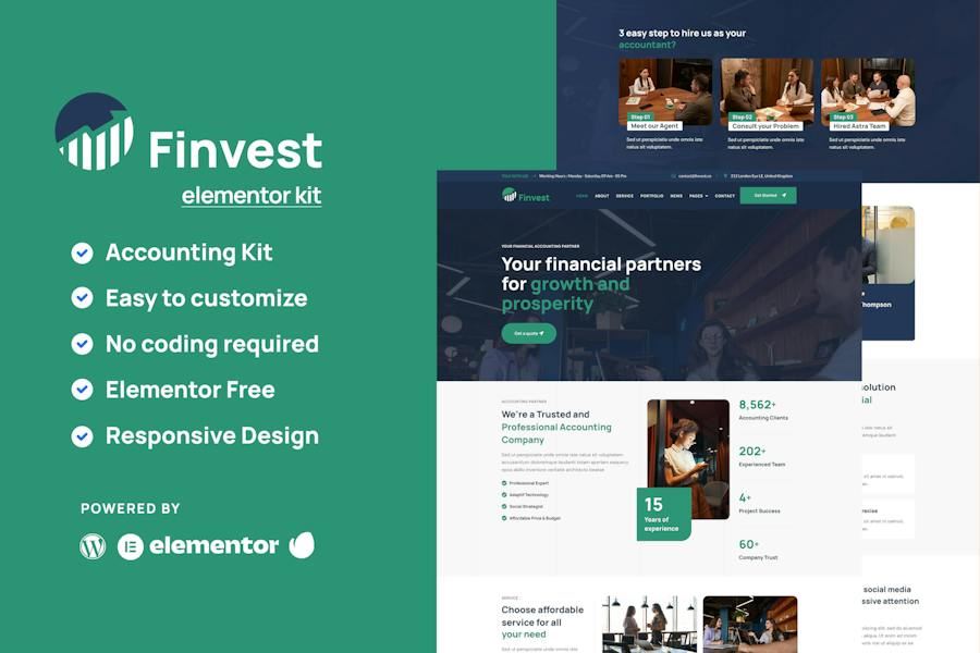 Website Giới Thiệu Finvest Business Consulting